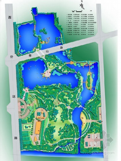 北京明城墙遗址公园建设资料下载-[无锡]遗址公园景观设计方案