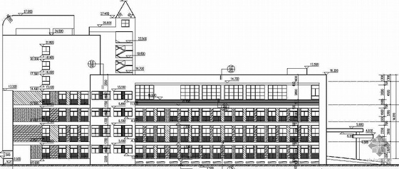 五套现代幼儿园资料下载-[当郎镇]某七艺术幼儿园建筑结构水电施工图