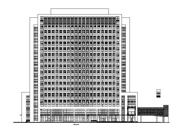 高层综合性资料下载-[安徽]高层市级二级甲等综合性人民医院建筑施工图