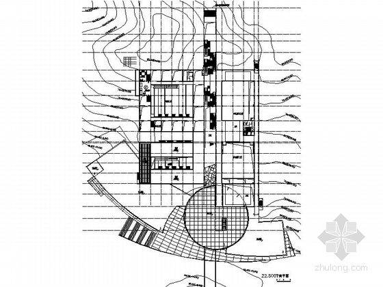 [江西]瓷器博物馆建筑设计方案文本（含cad）-瓷器博物馆建筑平面图