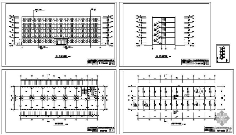5层办公楼平面图毕业设计资料下载-[学士]某5层综合办公楼工程毕业设计(含计算书、部分建筑结构设计图)