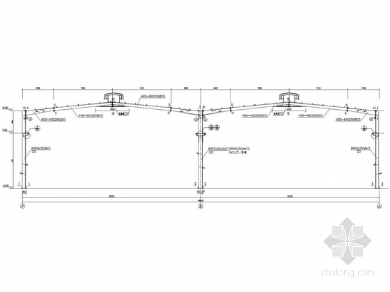 30t吊车梁设计说明资料下载-48米X130米带吊车厂房结构施工图