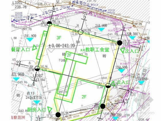 不良工程地质现象资料下载-[重庆]教职工食堂改建工程地质勘察报告（直接详勘）