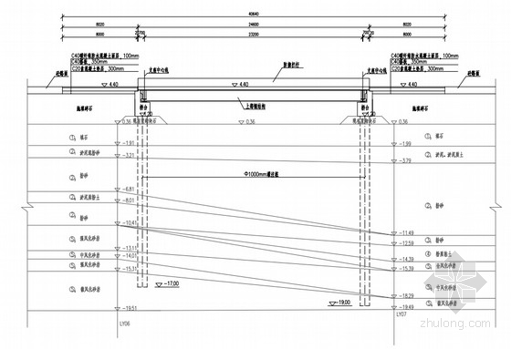 叠合梁桥cad资料下载-叠合梁公路桥加宽工程施工图（26张）