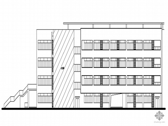 小学建筑群施工图资料下载-[天元]某小学建筑群设计施工套图