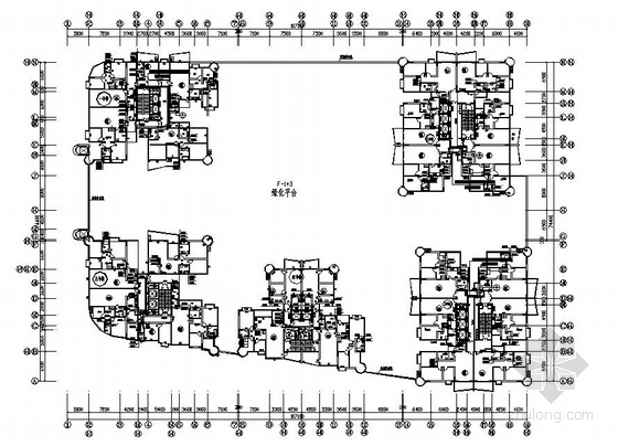 30层住宅平面图资料下载-某住宅5至30层给排水平面图