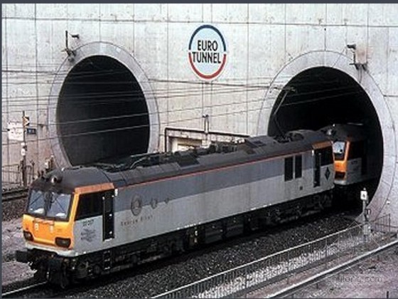 铁路隧道工程施工图纸资料下载-英法海峡隧道工程设计与施工技术详细讲解122页