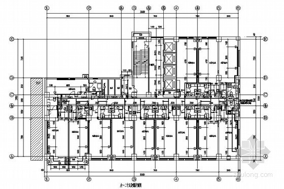 消防水箱cad图资料下载-[石家庄]商业楼给排水消防施工图（消防水箱）