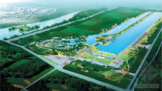 北京奥林匹克汽车公园资料下载-北京奥林匹克水上公园设计文本(中英文)