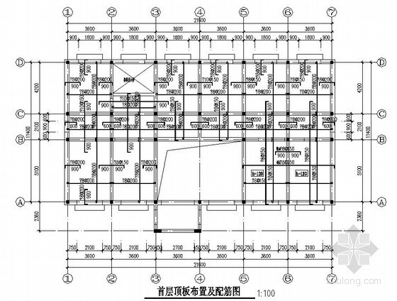 砌体墙墙dwg资料下载-二层砌体结构别墅结构施工图（墙下条形基础）