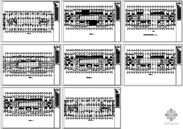 高层办公楼框架结构设计图资料下载-某超高层办公楼结构设计图
