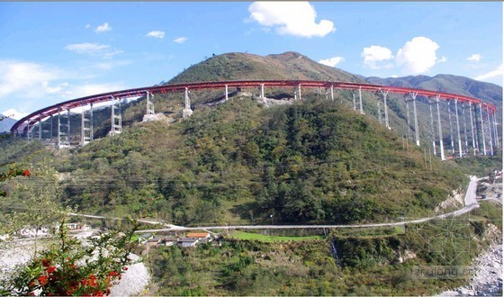 桁架桥拖拉施工方案资料下载-世界最长全钢管桁架连续梁桥施工技术资料全套附CAD（含施组方案工法）