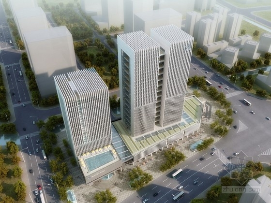 小型设计方案文本车库资料下载-[江苏]30层高层商业综合体建筑设计方案文本（含CAD,多媒体,PPT）