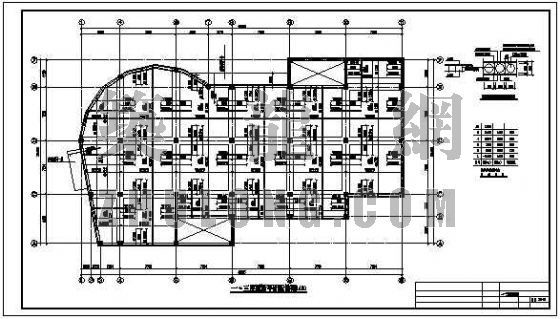 综合服务楼功能分区资料下载-综合楼服务楼结构施工图