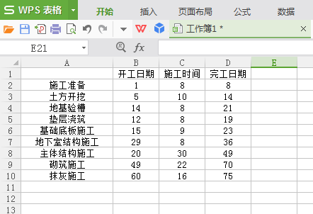 施工进度横道图资料下载-如何利用WPS绘制施工进度横道图？