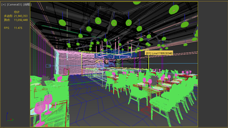 北京后海酒吧3D成套模型下载（附效果图）-摄像机3