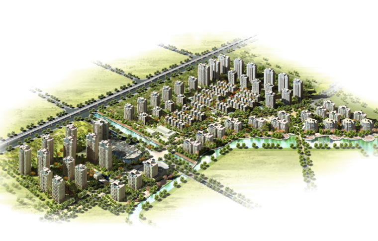 住宅小区方案规划图资料下载-[上海]森兰雅苑住宅小区规划设计方案文本