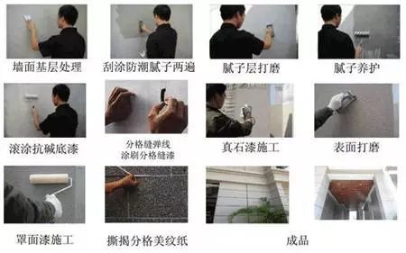真石漆与涂料区别资料下载-[呱呱亮]真石漆施工工艺流程及注意事项