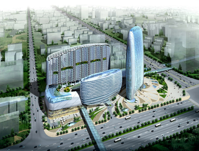 商住综合体城市设计资料下载-[广东]广佛地铁A3地块大型商住综合体规划设计方案文本