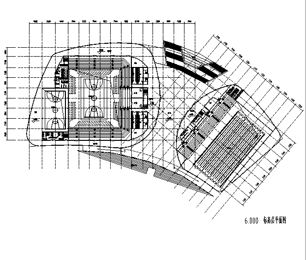 [四川]文化中心体育中心建筑设计施工图（CAD+SU+文本）-文化中心体育中心建筑设计方案文本