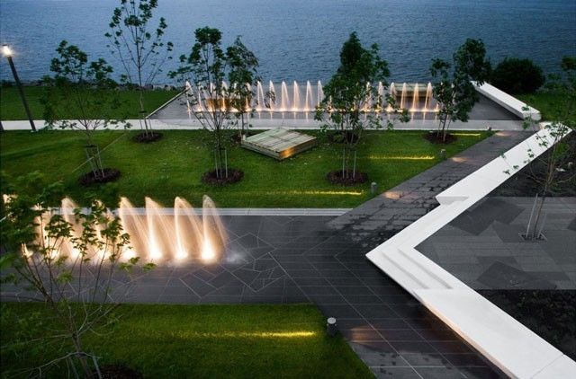 加拿大萨缪尔·德·尚普兰滨水长廊景观设计_2