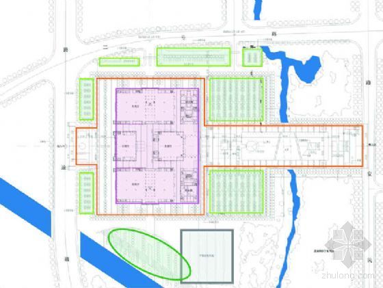 小型会展中心设计方案资料下载-浙江会展中心广场景观设计方案