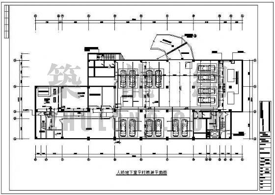 酒店平面cad设计图资料下载-某九层酒店给排水及消防设计图