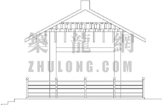 风雨亭施工图资料下载-风雨亭施工详图