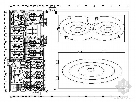 游泳设计图资料下载-某游泳馆中央空调设计图
