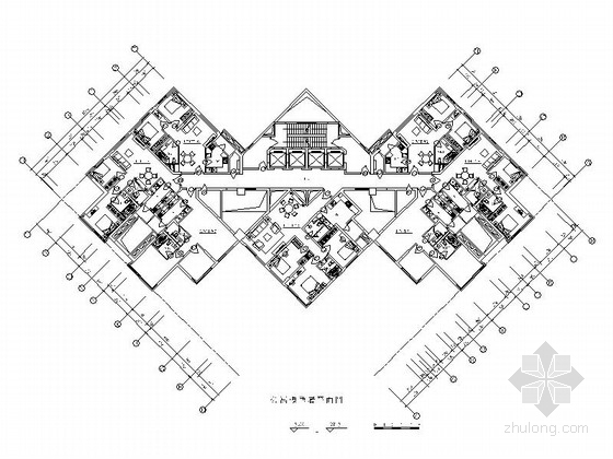 现代自然别墅设计资料下载-[上海]现代时尚双层别墅设计装修图