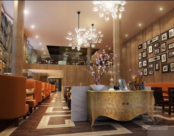 [宜兴]悠仙美地现代典雅茶餐厅装修图（含效果）餐厅实景图