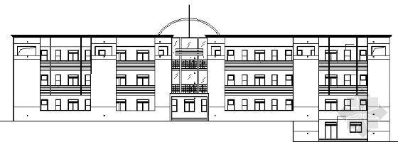 中学实验楼建筑施工图纸