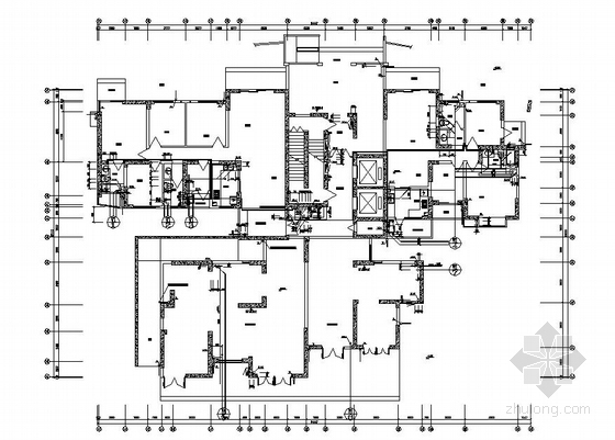 水泵房系统图dwg资料下载-[四川]高层住宅楼给排水图纸（水泵房 消防水池）