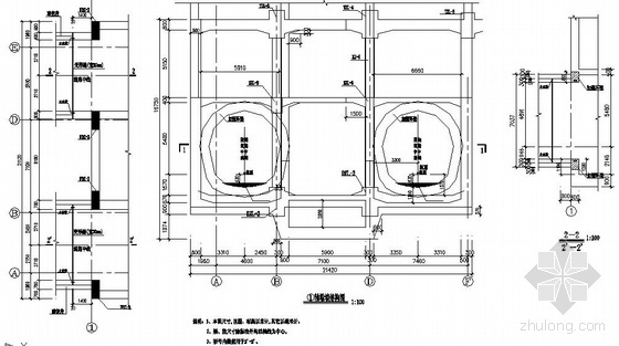 地铁站站厅CAD施工图资料下载-长春市某地铁站施工图