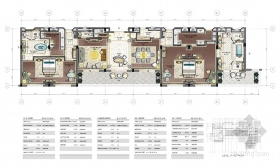 酒店品概念图资料下载-[上海]五星级花园别墅式国宾馆客房区套房室内设计方案