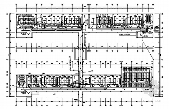 浙江小学景观施工图资料下载-浙江某小学四层教学楼强电施工图