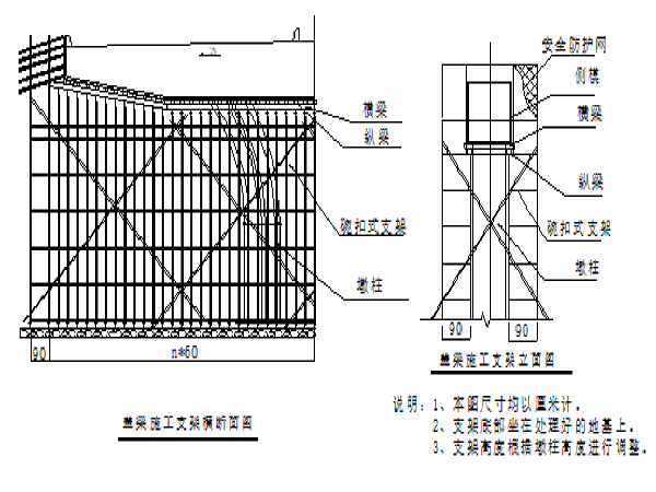 高速公路空心墩施工方案资料下载-高速公路跨河桥梁施工方案（42页）