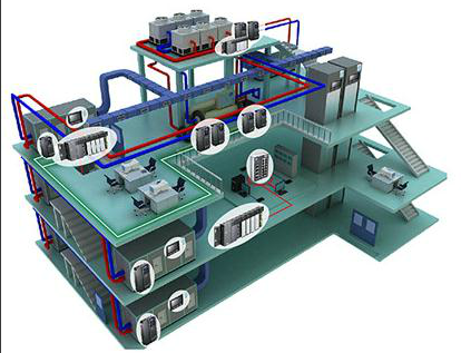 全滤式全程综合水处理器资料下载-某大厦空调系统安装详细工程组图