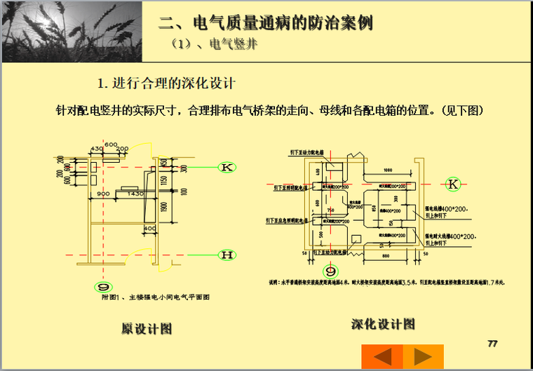 建筑电气工程质量通病与防治（防治案例）-进行合理的深化设计