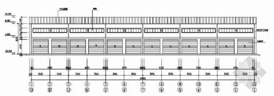 商场建筑平面结构图资料下载-某二层商场钢结构图纸