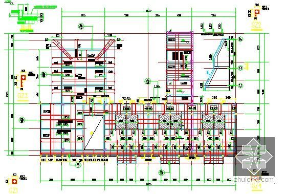 [广东]办公楼建筑安装工程施工招标文件164页(附全套CAD图纸及清单)-板配筋图