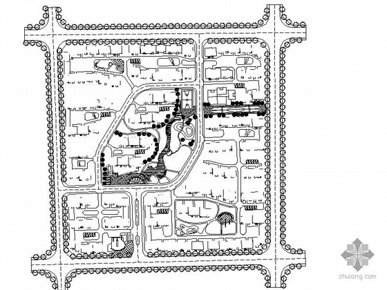 小区规划设计方案施工图资料下载-[杭州]某小区规划设计方案