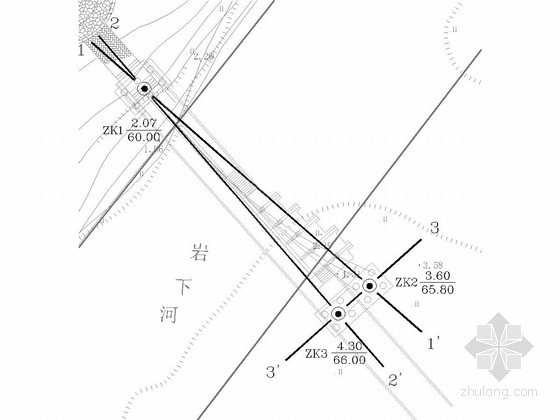 步行桥设计图资料下载-[浙江]公园步行桥工程勘察报告