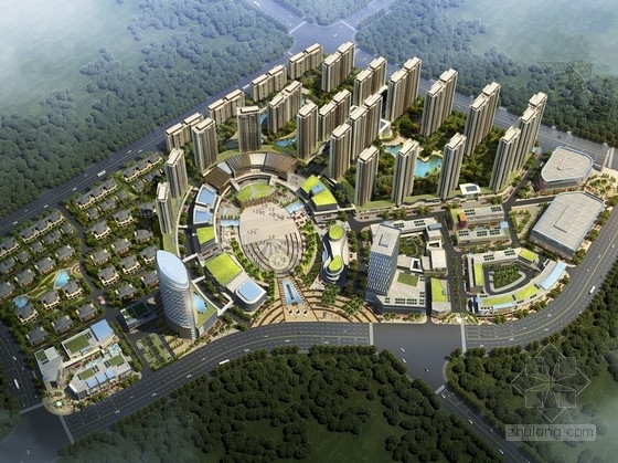 社区综合体规划文本资料下载-[广东]生态可持续性城市综合体规划设计方案文本