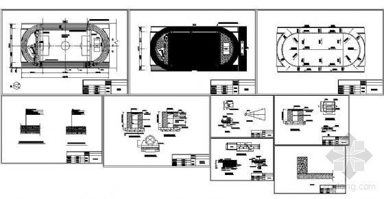 体育场改扩建施组资料下载-体育场节点详图