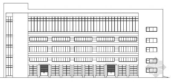 药品厂房平面图资料下载-某四层医药厂房建筑施工图