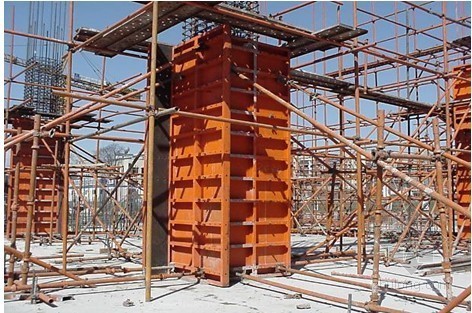 钢背楞支撑体系的模板资料下载-[北京]少年宫定型钢模、木胶合板模板施工方案