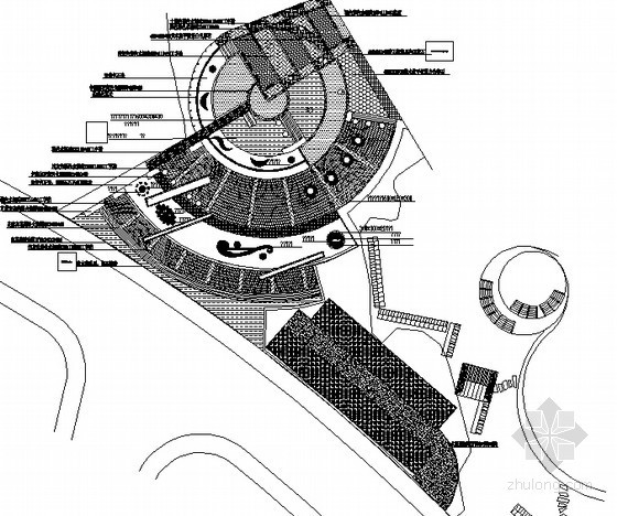 cad景观节点平面图资料下载-特色铺装平面图