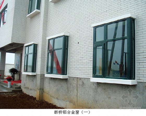 铝膜外墙施工资料下载-断桥铝合金门窗施工工艺标准及施工要点