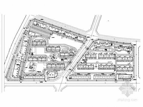 居住小区智能化资料下载-[北京]大型高层居住小区智能化工程施工图纸98张（25栋 地下两层 大